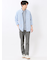 TechLinen ボタンダウン 7分袖シャツ
