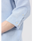 TechLinen ボタンダウン 7分袖シャツ