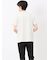 ふくれチェックジャガード クルーネック半袖Tシャツ