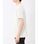 ふくれチェックジャガード クルーネック半袖Tシャツ