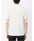 ふくれチェックジャガード クルーネック半袖Tシャツ