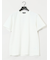 ふくれチェックジャガード クルーネック半袖Tシャツ