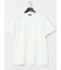 ふくれチェックジャガード クルーネック半袖Tシャツ