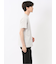 ふくれチェックジャガード クルーネック半袖Tシャツ