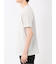 ふくれチェックジャガード クルーネック半袖Tシャツ