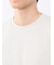 ふくれチェックジャガード クルーネック半袖Tシャツ