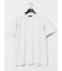 ふくれチェックジャガード クルーネック半袖Tシャツ