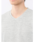 ハイストレッチ メランジ Vネック半袖Tシャツ