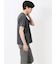 ハイストレッチ メランジ Vネック半袖Tシャツ