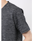 ハイストレッチ メランジ Vネック半袖Tシャツ