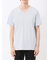 プレーティングジャガード Vネック半袖Tシャツ