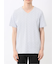 プレーティングジャガード Vネック半袖Tシャツ