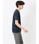 プレーティングジャガード Vネック半袖Tシャツ