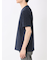 プレーティングジャガード Vネック半袖Tシャツ