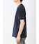プレーティングジャガード Vネック半袖Tシャツ