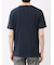 プレーティングジャガード Vネック半袖Tシャツ