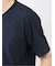 プレーティングジャガード Vネック半袖Tシャツ