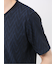 プレーティングジャガード Vネック半袖Tシャツ