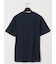 プレーティングジャガード Vネック半袖Tシャツ