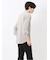 楊柳 ワイドカラー7分袖シャツ