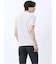 メランジポンチ キーネック半袖Tシャツ