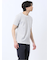 メランジポンチ キーネック半袖Tシャツ