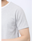 メランジポンチ キーネック半袖Tシャツ