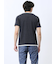 メランジポンチ キーネック半袖Tシャツ