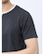 メランジポンチ キーネック半袖Tシャツ