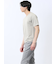 千鳥ジャガード Vネック半袖Tシャツ