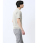 千鳥ジャガード Vネック半袖Tシャツ