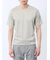 千鳥ジャガード Vネック半袖Tシャツ