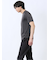 千鳥ジャガード Vネック半袖Tシャツ