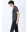 千鳥ジャガード Vネック半袖Tシャツ
