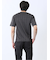 千鳥ジャガード Vネック半袖Tシャツ