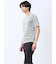 千鳥ジャガード Vネック半袖Tシャツ