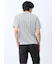 千鳥ジャガード Vネック半袖Tシャツ