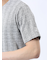 千鳥ジャガード Vネック半袖Tシャツ