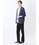 クロスストレッチ+クール スリムパンツ 股下82cm