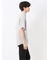 リネン混 楊柳 ボタンダウン半袖シャツ