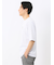 綿100% ロゴプリント クルーネック半袖Tシャツ