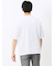 綿100% ロゴプリント クルーネック半袖Tシャツ