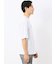 綿100% ロゴプリント クルーネック半袖Tシャツ