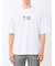 綿100% ロゴプリント クルーネック半袖Tシャツ