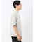 綿100% ロゴプリント クルーネック半袖Tシャツ