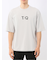 綿100% ロゴプリント クルーネック半袖Tシャツ