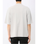 綿100% ロゴプリント クルーネック半袖Tシャツ