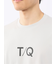 綿100% ロゴプリント クルーネック半袖Tシャツ