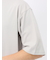 綿100% ロゴプリント クルーネック半袖Tシャツ
