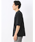 綿100% ロゴプリント クルーネック半袖Tシャツ